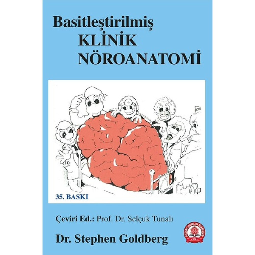 Basitleştirilmiş Klinik Nöroanatomi - Stephen Goldberg Tıp Kitapları Fiyatı