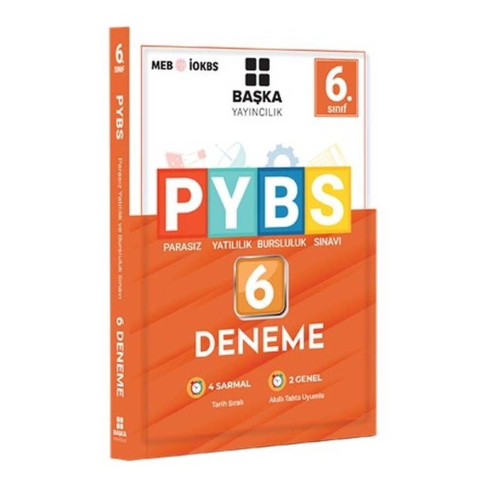 Başka Yayınları 2022 6.Sınıf Pybs 6 Deneme Akademik Edebiyat Kitapları Fiyatı