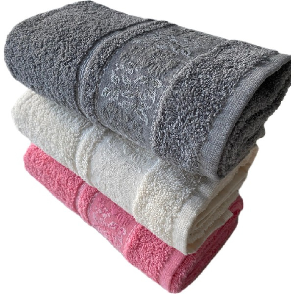 Başkan Havlu 3 Adet Yüz ve Baş Havlusu 50X90 cm - 50 x 90 cm - Çok Renkli El / Yüz Havlusu Fiyatı