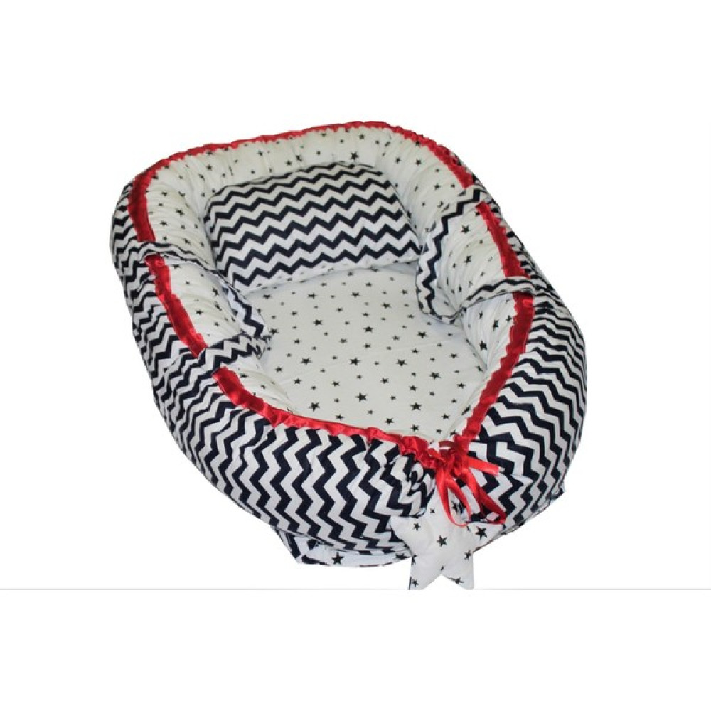 Baskaya Babynest Bebek Uyku Yatağı ve Yastağı - Beyaz - Kırmızı Park Yatak / Oyun Parkı Fiyatı