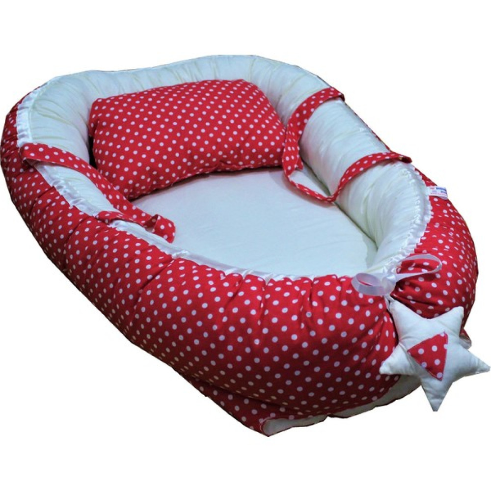 Baskaya Babynest Bebek Uyku Yatağı Ve Yastağı Kırmızı Bebek Yatağı Fiyatı