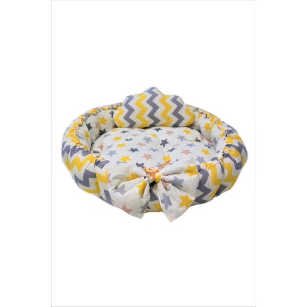 Başkaya Shopping Baby Nest Yuvarlak Açılabilir - Sarı - 80 x 100 cm Bebek Yastığı-Kılıfı Fiyatı