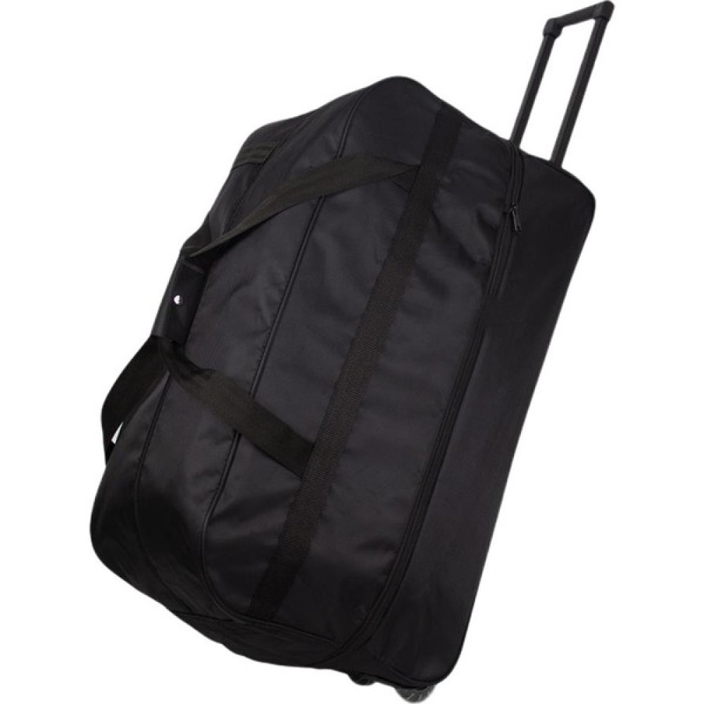 Başkent Çanta Siyah 3 Tekerlekli Körüklü Büyük Boy Kumaş Valiz Çanta (Outdoor) Fiyatı