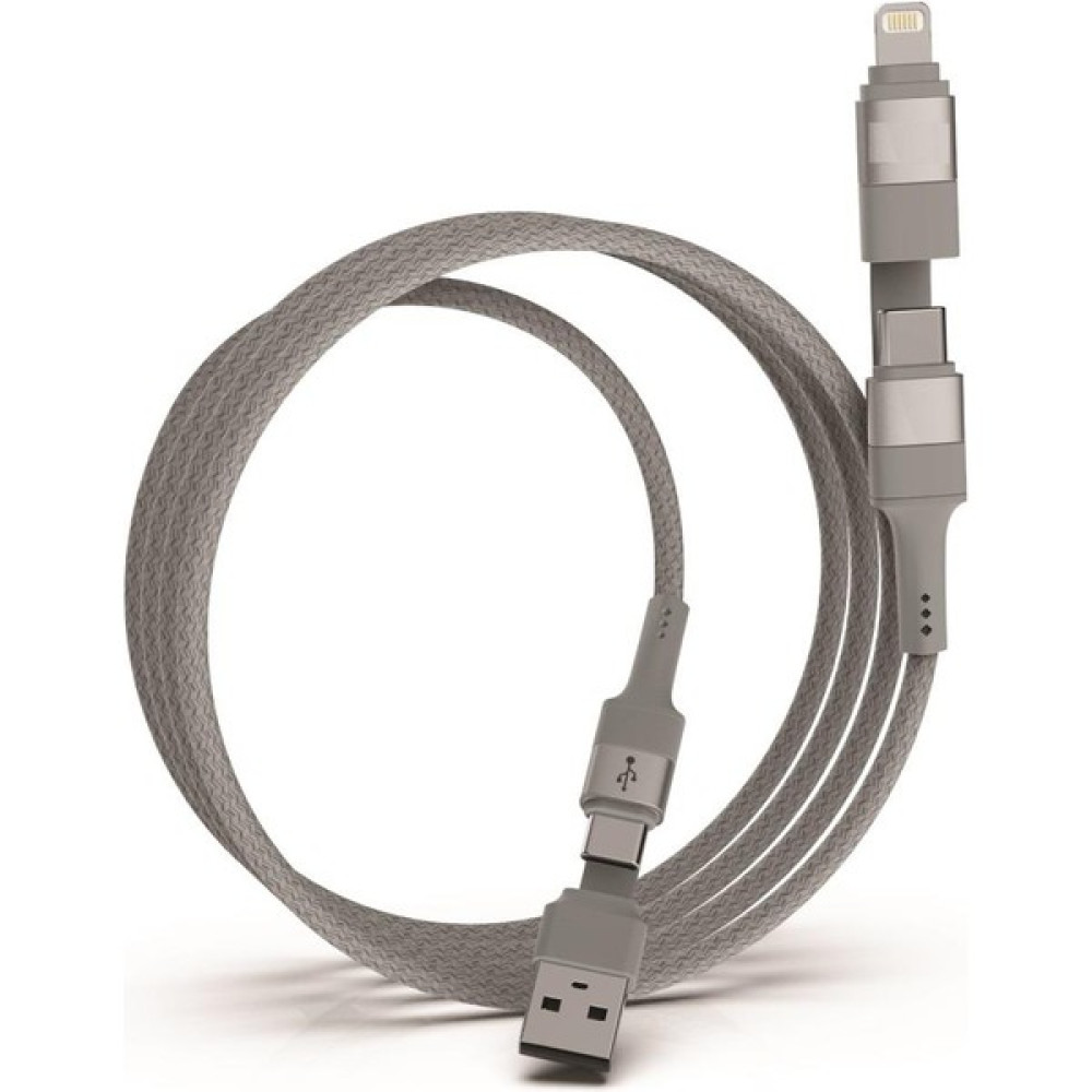 Başkenttekno 60W Pd Örgü 4 In 1 Çoklu Şarj Data Kablo USB To Type-C Cep Telefonu Şarj Cihazı Fiyatı