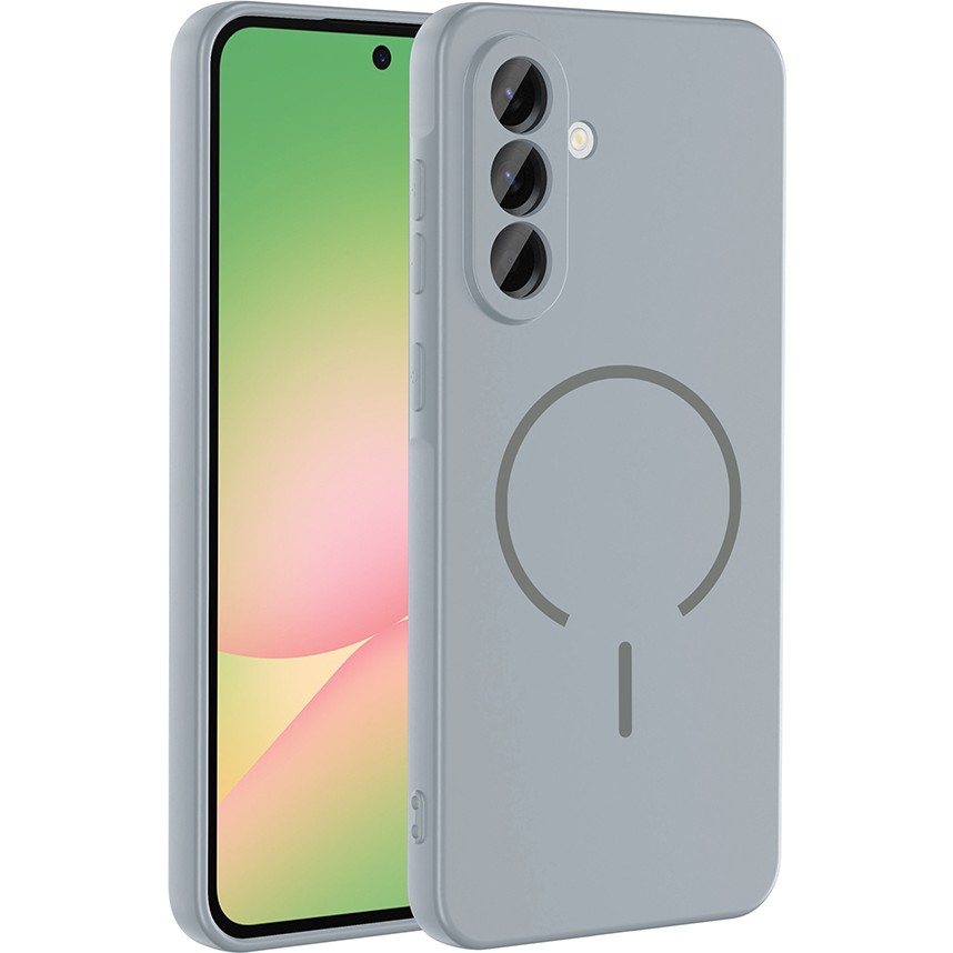 Başkenttekno Samsung Galaxy A56 Kılıf Meta Lansman M-Safe Kamera Korumalı Içi Kadife Yumuşak Renkli Süet Silikon - Titanyum - Gri Cep Telefonu Kılıfı Fiyatı