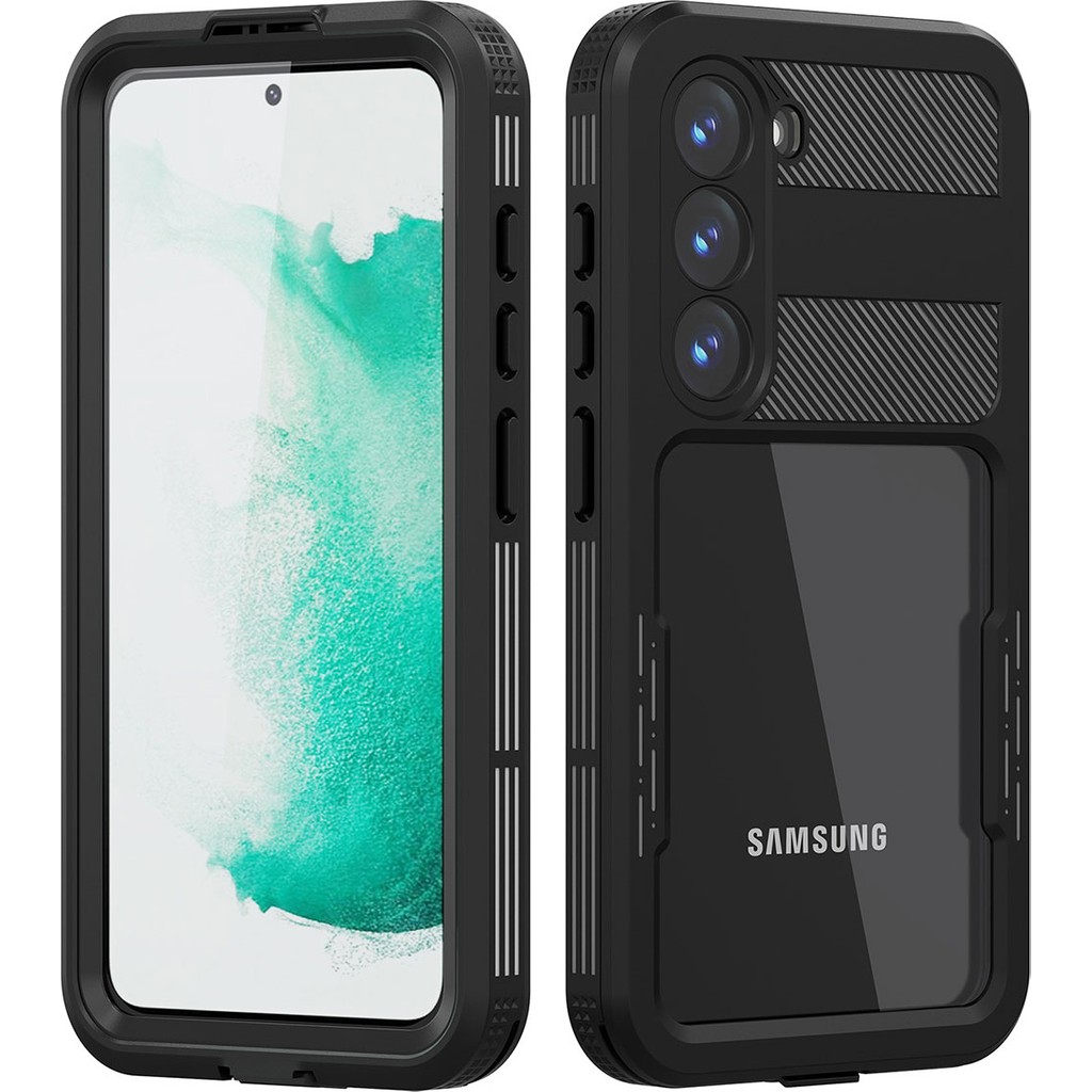 Başkenttekno Samsung Galaxy S23 Plus Kılıf 1-1 Su Geçirmez Kılıf - Siyah Cep Telefonu Kılıfı Fiyatı