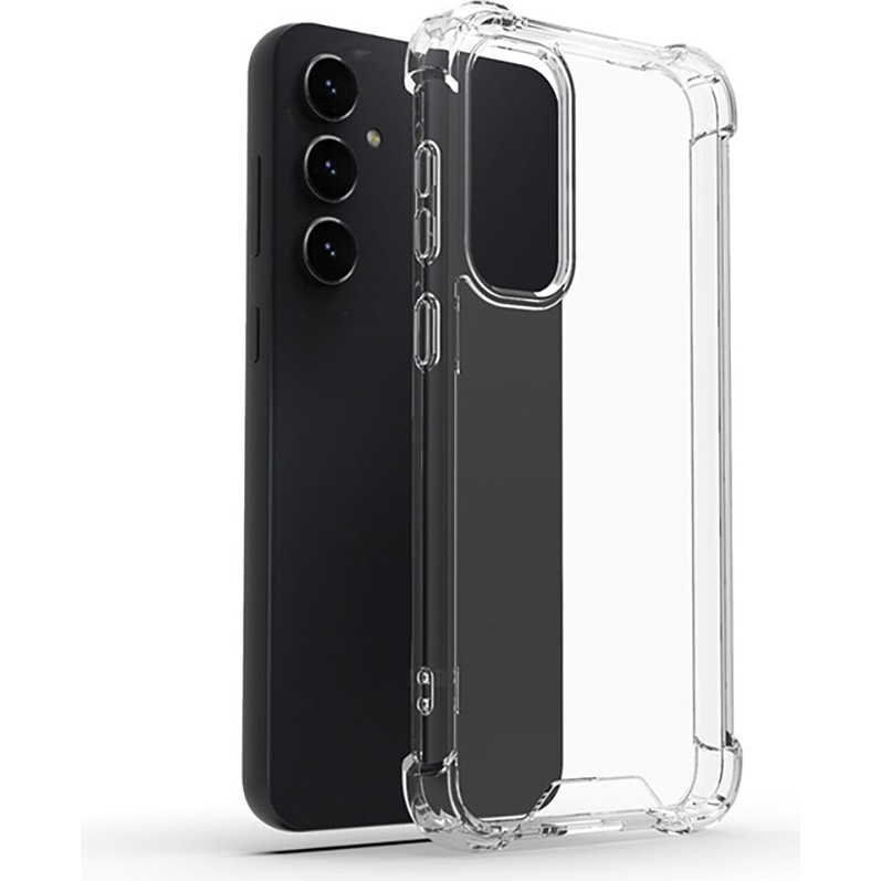 Başkenttekno Samsung Galaxy S24 Fe Kılıf Nitro Anti Shock Darbe Emici Köşe Korumalı Şeffaf Silikon Kapak Cep Telefonu Kılıfı Fiyatı