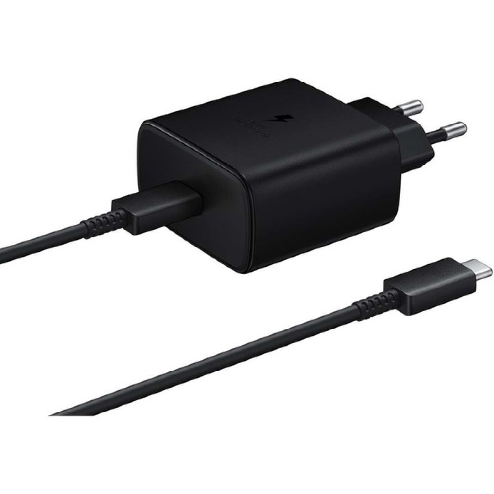 Başkenttekno Samsung Tüm Modellere Uyumlu Süper Hızlı 45W Usb-C To Type-C Şarj Aleti - Siyah Cep Telefonu Şarj Cihazı Fiyatı