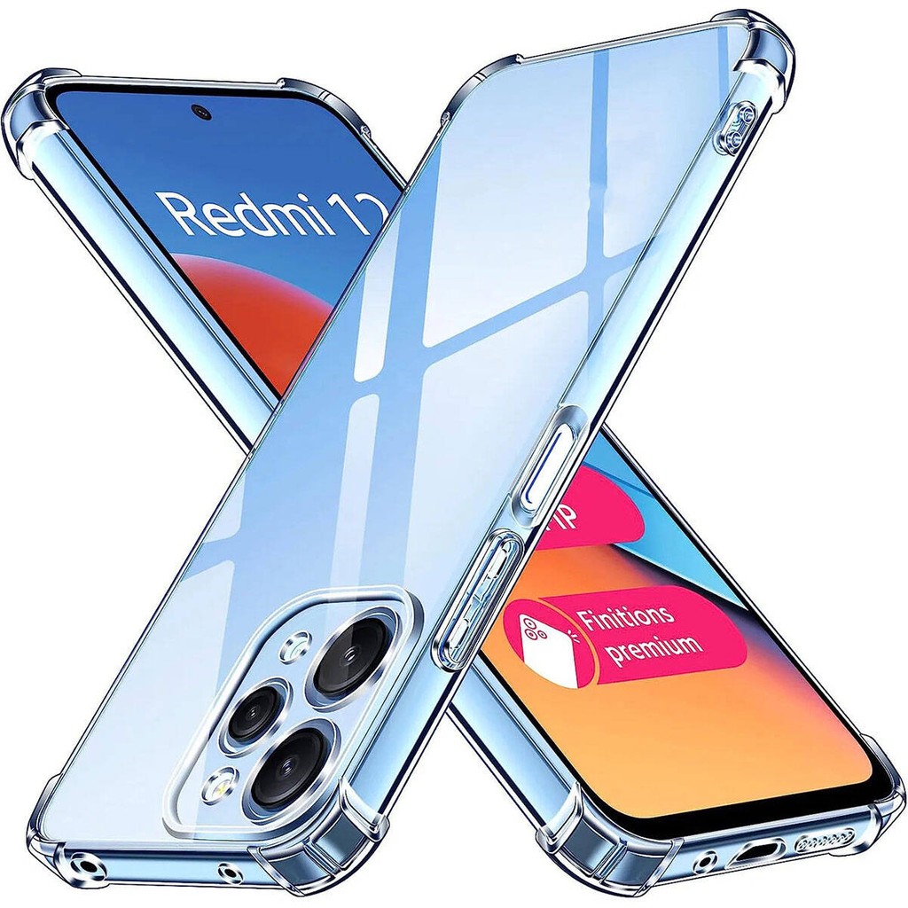 Başkenttekno Xiaomi Redmi 12 Kılıf Nitro Anti Shock Darbe Emici Köşe Korumalı Şeffaf Silikon Kapak Cep Telefonu Kılıfı Fiyatı
