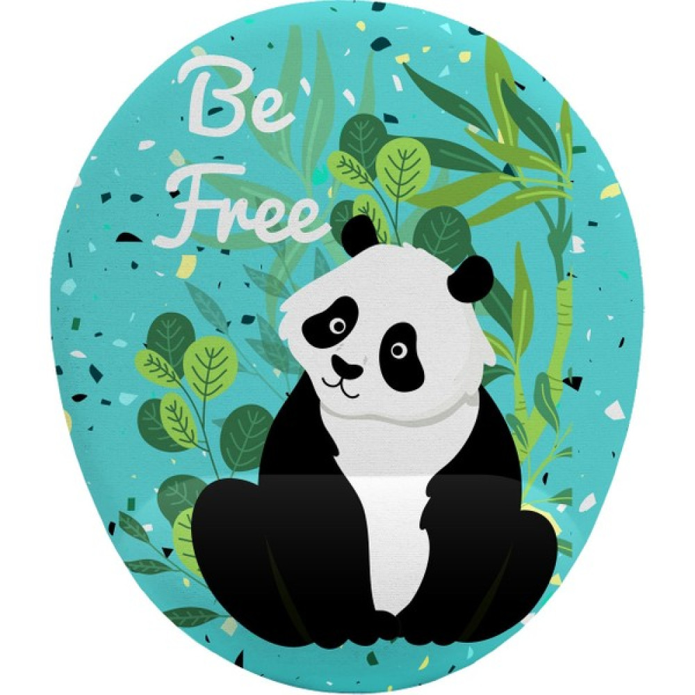 Baskı Bazar Panda Tasarım Bilek Destekli Mouse Pad - Renkli Mouse Pad Fiyatı
