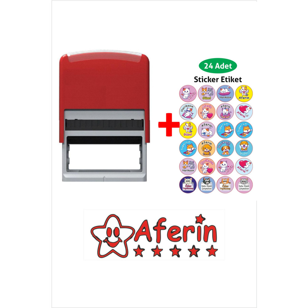 Baskı Life Kendinden Mürekkepli Öğretmen Kaşesi Aferin Kaşesi Bl-49 Kaşe & Istampa Fiyatı