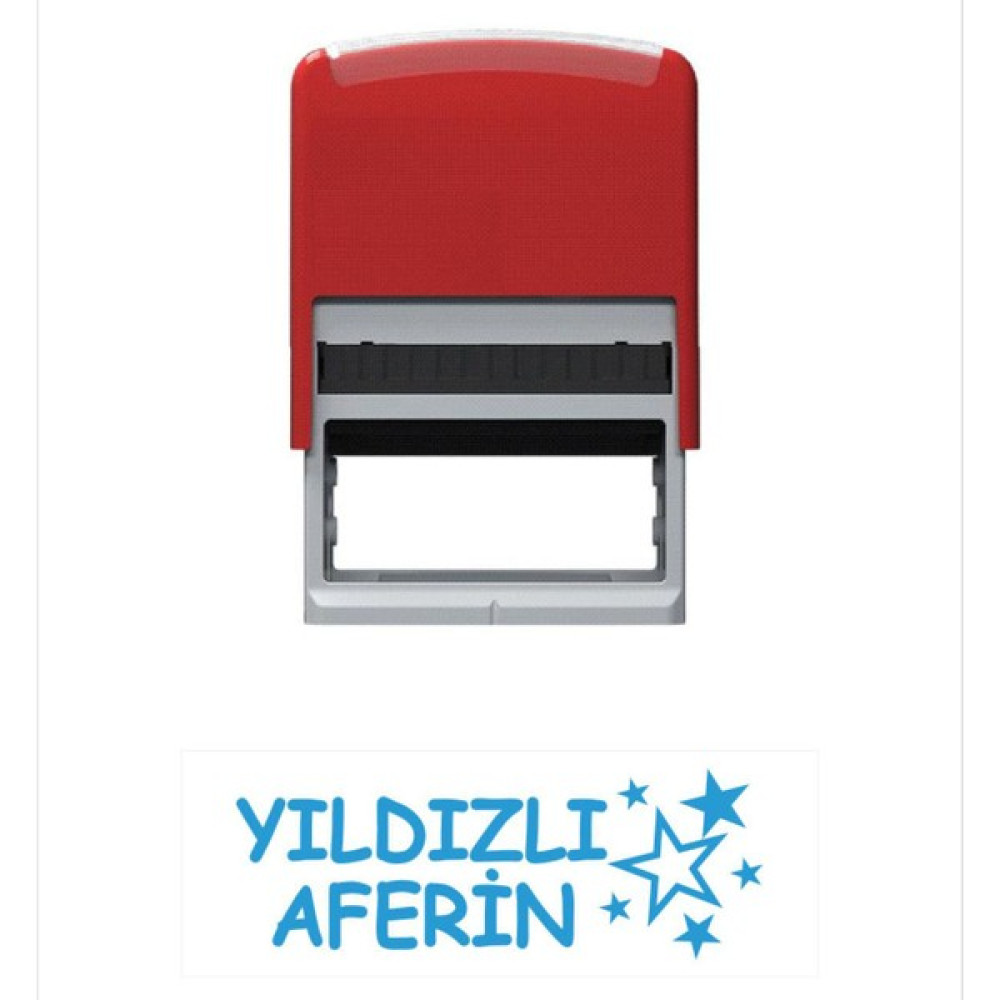 Baskı Life Yıldızlı Aferin Öğretmen Kaşesi Mavi Oto Boyaları Fiyatı