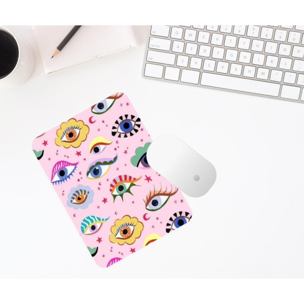 Baskı Tech Göz Desenli Baskılı Mouse Pad Mouse Pad Fiyatı