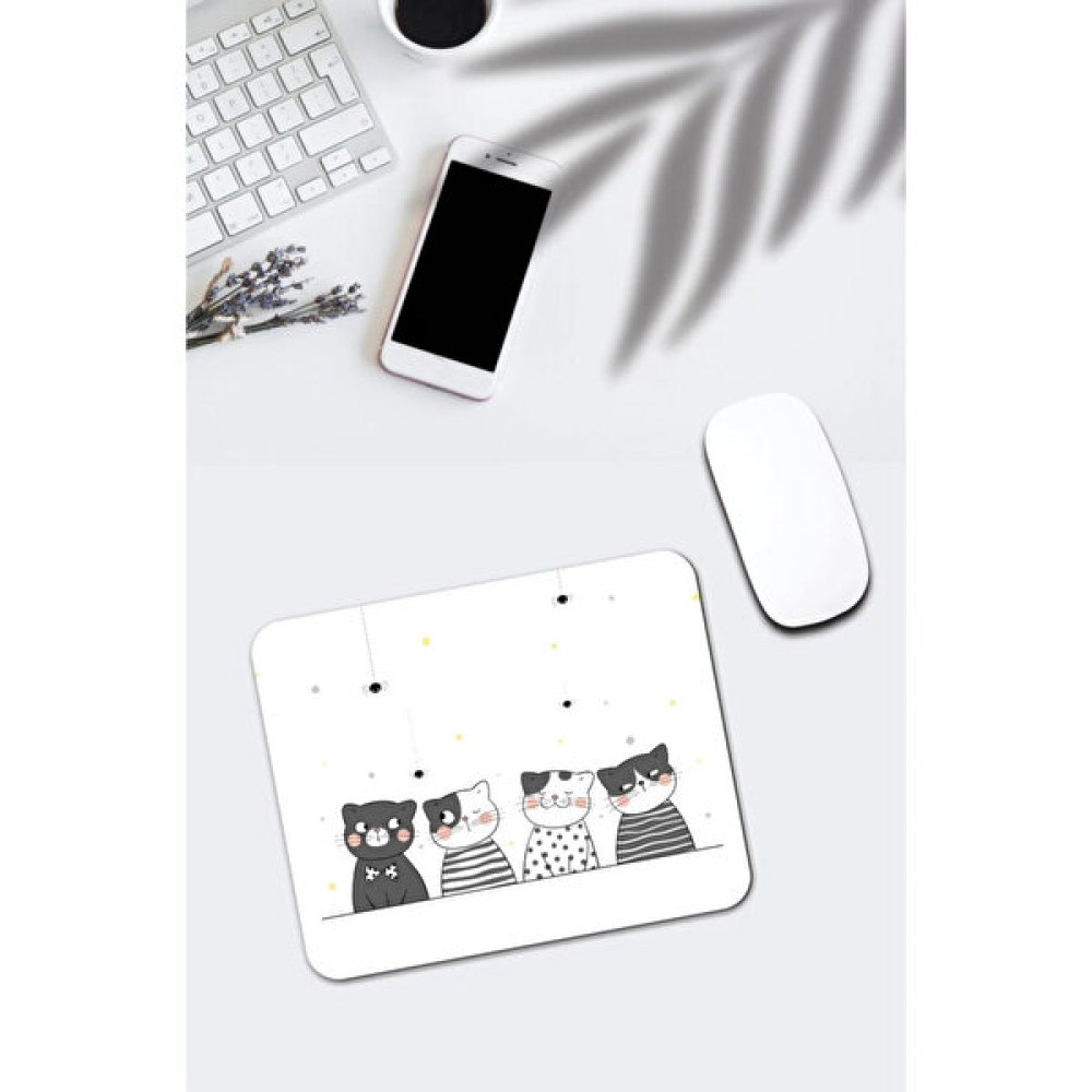 Baskı Tech Kedili Mouse Pad Mouse Pad Fiyatı
