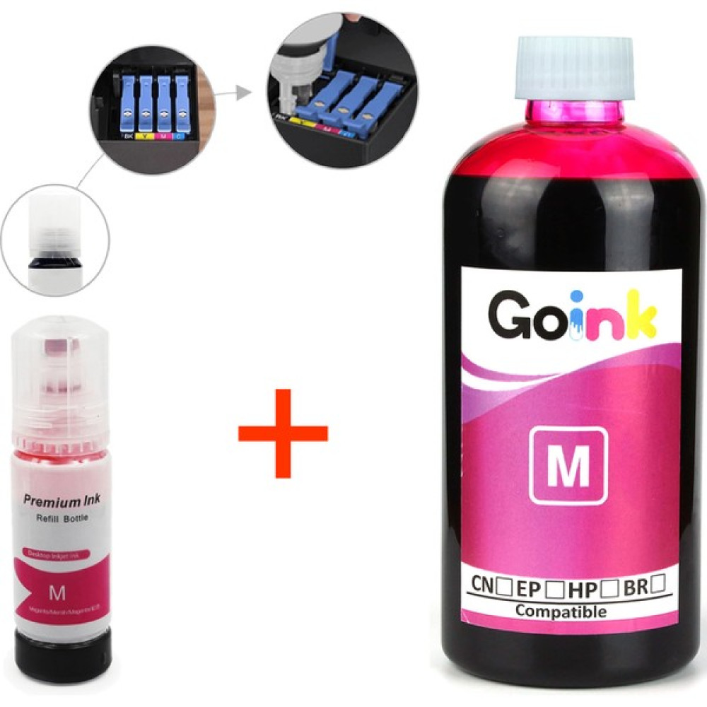 Baskistan Epson L3256 Için 103 Mürekkep 500 ml Kırmızı + 70 ml Oto Boyaları Fiyatı