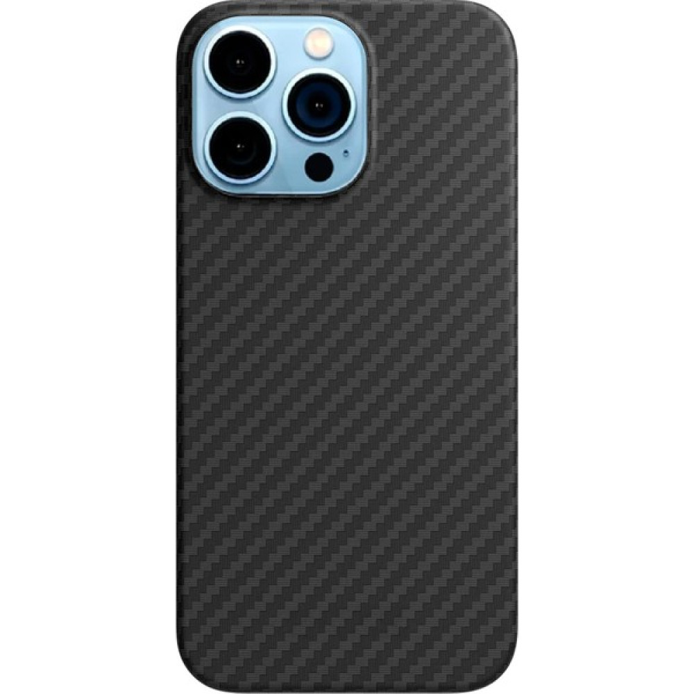 Bast iPhone 14 Pro Telefon Kılıfı Magsafe Carbon Siyah - Açık Siyah Cep Telefonu Kılıfı Fiyatı