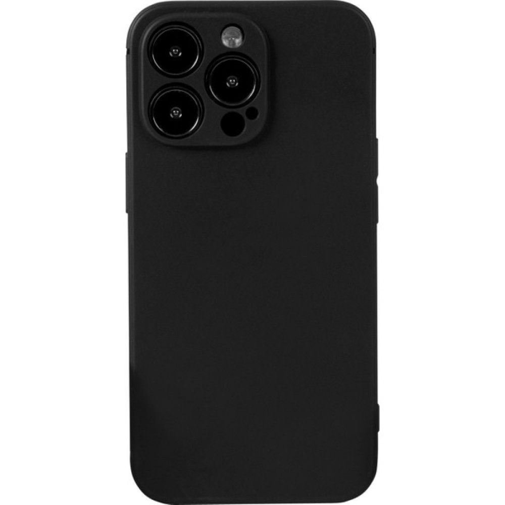 Bast iPhone 15 Pro Telefon Kılıfı Solid Siyah Cep Telefonu Kılıfı Fiyatı