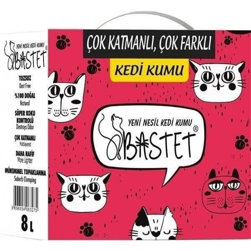 Bastet Kutu Kedi Kumu 8 Lt Evcil Hayvan Ürünleri Fiyatı