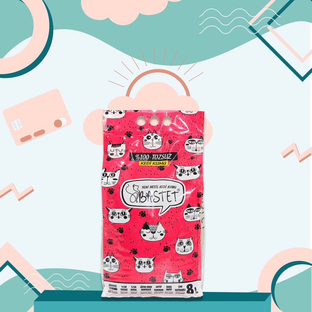 Bastet Topaklanan Premium Doğal Kedi Kumu 8 Litre Evcil Hayvan Ürünleri Fiyatı