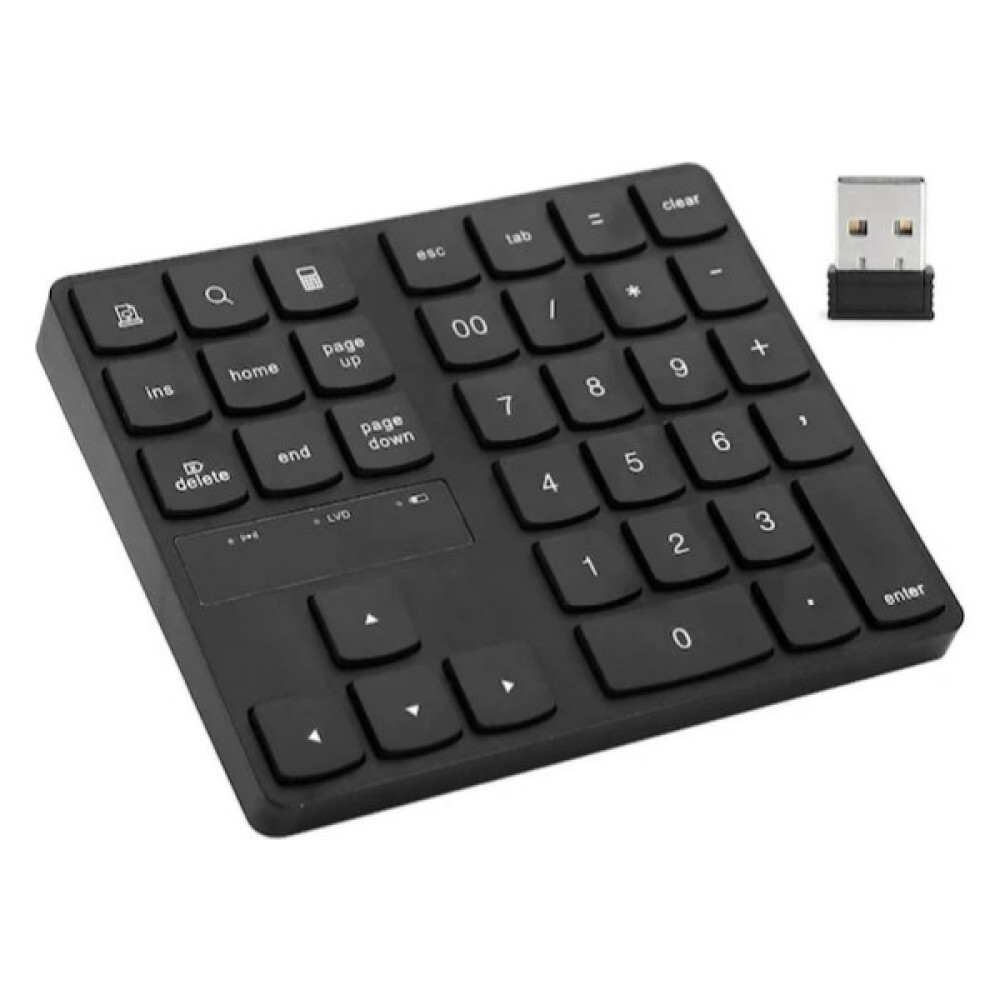 Bastore Dijital Kablosuz Wireless Numerik Klavye Sayısal Tuş Takımı Numpad Ultra Ince Keypad 35 Tuşlu Telefon Yedek Parça Fiyatı