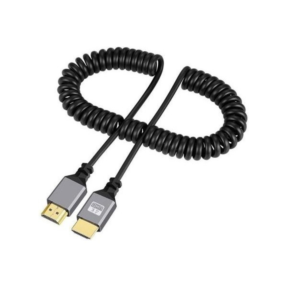 Bastore HDMI Spiral Yaylı Uzayabilen Fullhd 4K 60Hz UHD Kablo (0.5-2 Metre) Görüntü Kablosu Fiyatı