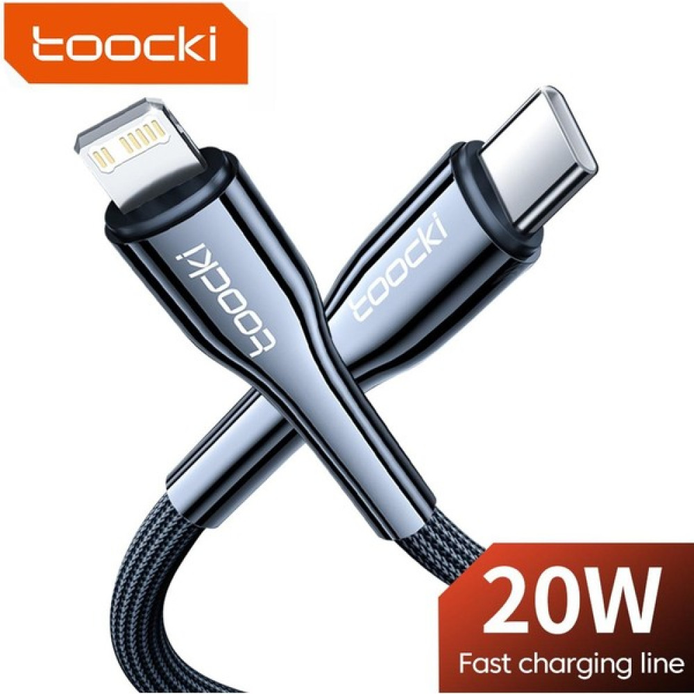 Batabia Toocki 20W Pd USB C Kablosu iPhone 14 13 12 Pro Max MacBook iPad Pro Için Hızlı Şarj Şarj Cihazı Tip C Yıldırım Teli Kablosu (Yurt Dışından) Cep Telefonu Şarj Cihazı Fiyatı