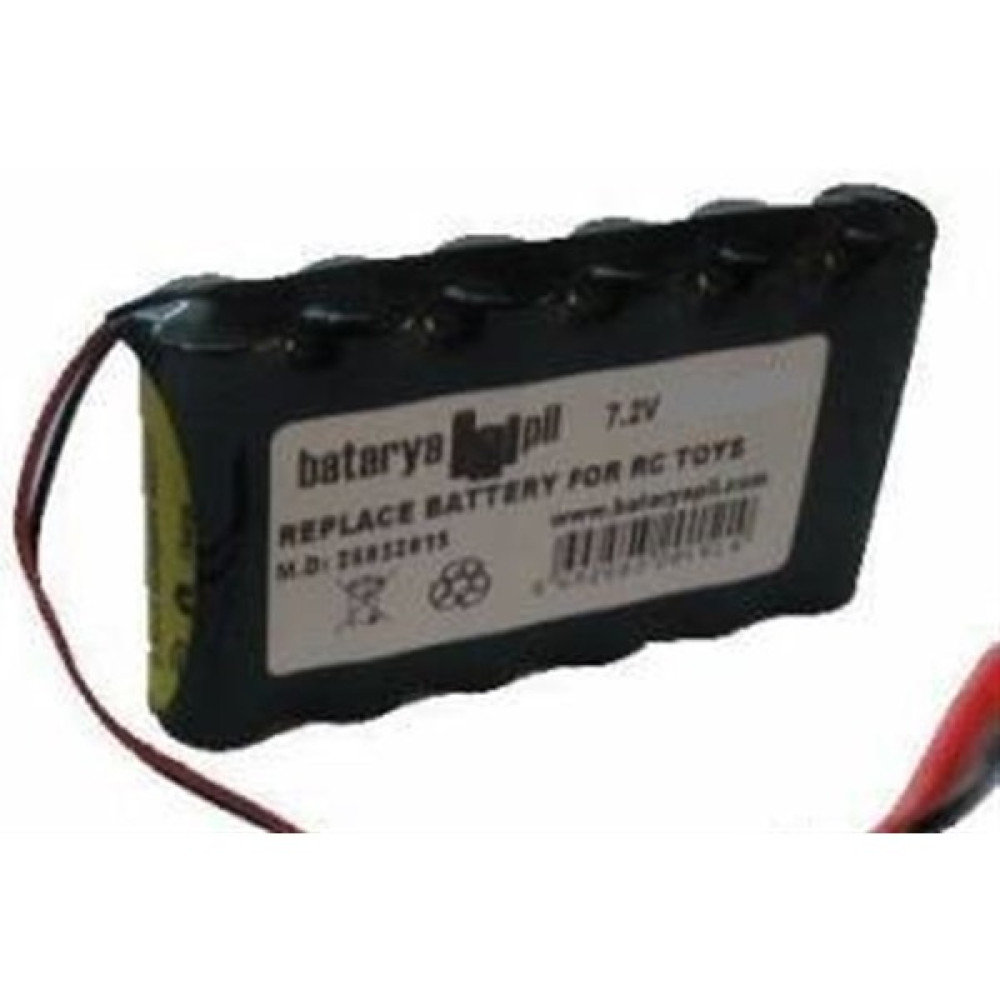 Bataryapil 7.2V 1100MAH Oyuncak Araba Bataryası Siyah Soket - Tekli Şarj Cihazları & Kitler Fiyatı