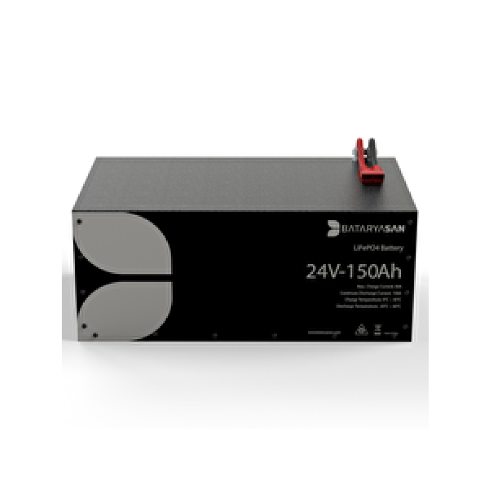 Bataryasan Lityum Akü-24v 150ah Lityum Solar Akü Lifepo4-sb50 Soketli SB-50 Soket Akü Fiyatı