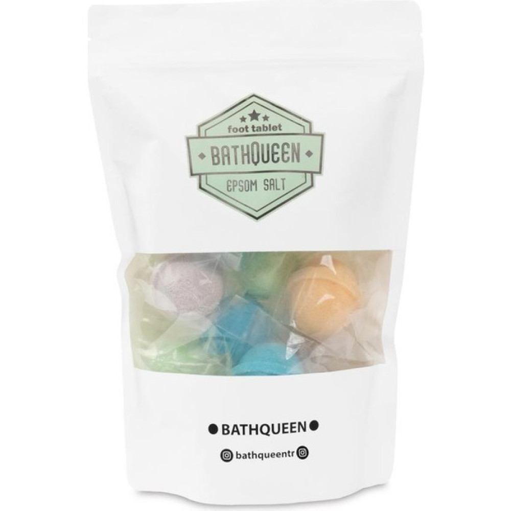 Bath Queen Bathqueen Bath Bomb Foot Tablet - 12X45GR Banyo Topu Duş Jelleri ve Banyo Köpükleri Fiyatı