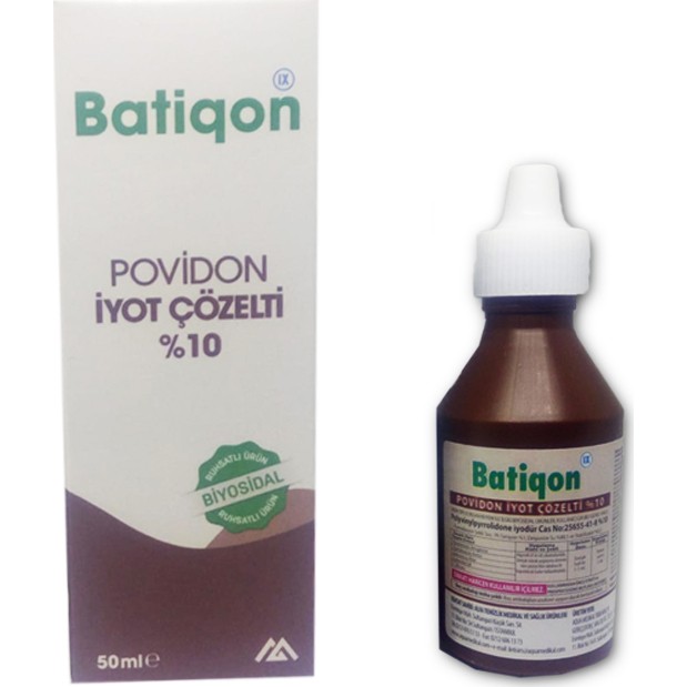 Batiqon Povidon Çözelti 50 ml Hijyen ve Temizlik Fiyatı