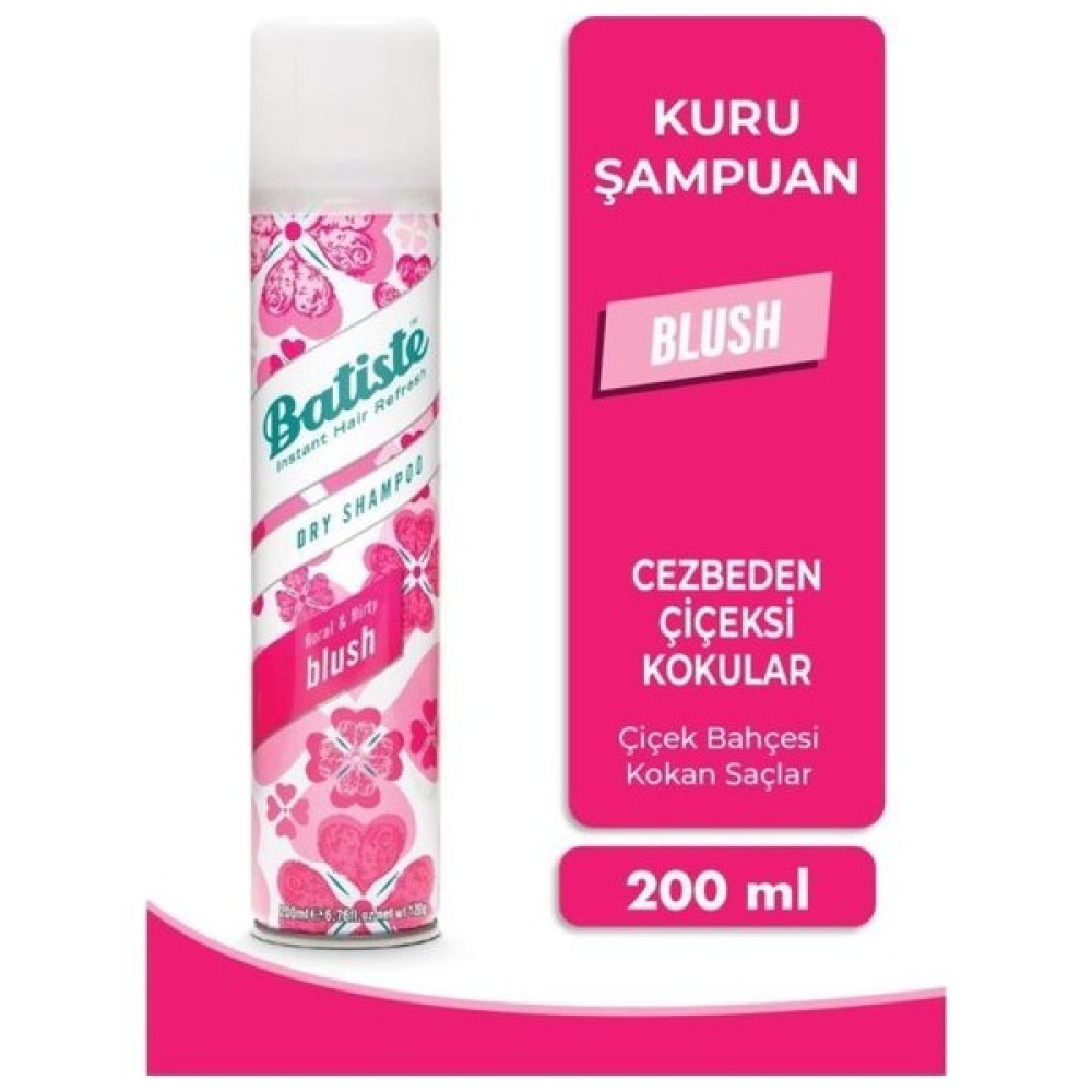 Batiste Blush Kuru Şampuan - Original Dry Shampoo 200ML Şampuan ve Saç Kremi Fiyatı