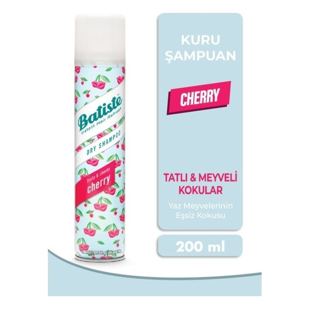 Batiste Cherry Dry Shampoo 200ml Şampuan ve Saç Kremi Fiyatı