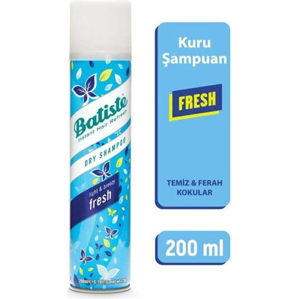 Batiste Fresh Kuru Şampuan - Original Dry Shampoo 200ML Şampuan ve Saç Kremi Fiyatı