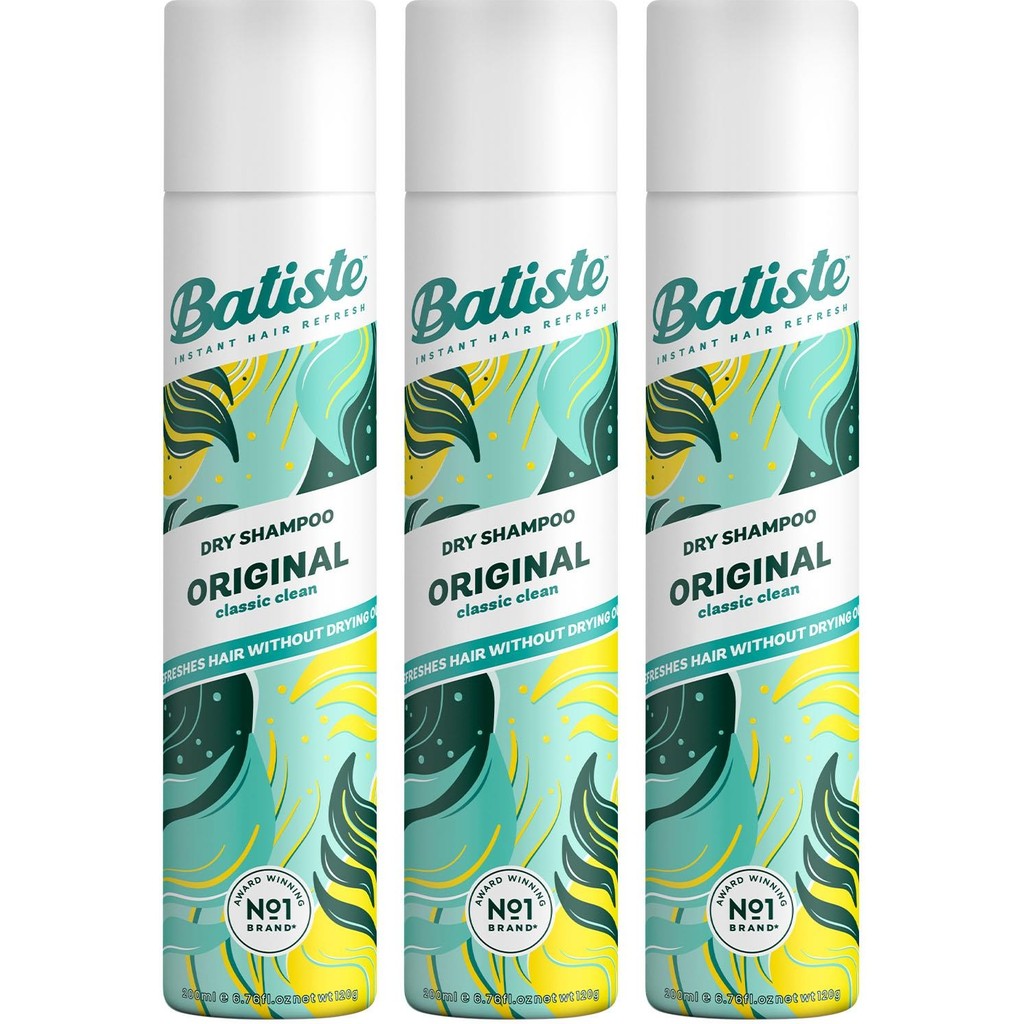 Batiste Kuru Şampuan - Arındırıcı ve Hacim Artırıcı, 3×200 ml, Kuru Saçlar İçin Diğer Fiyatı