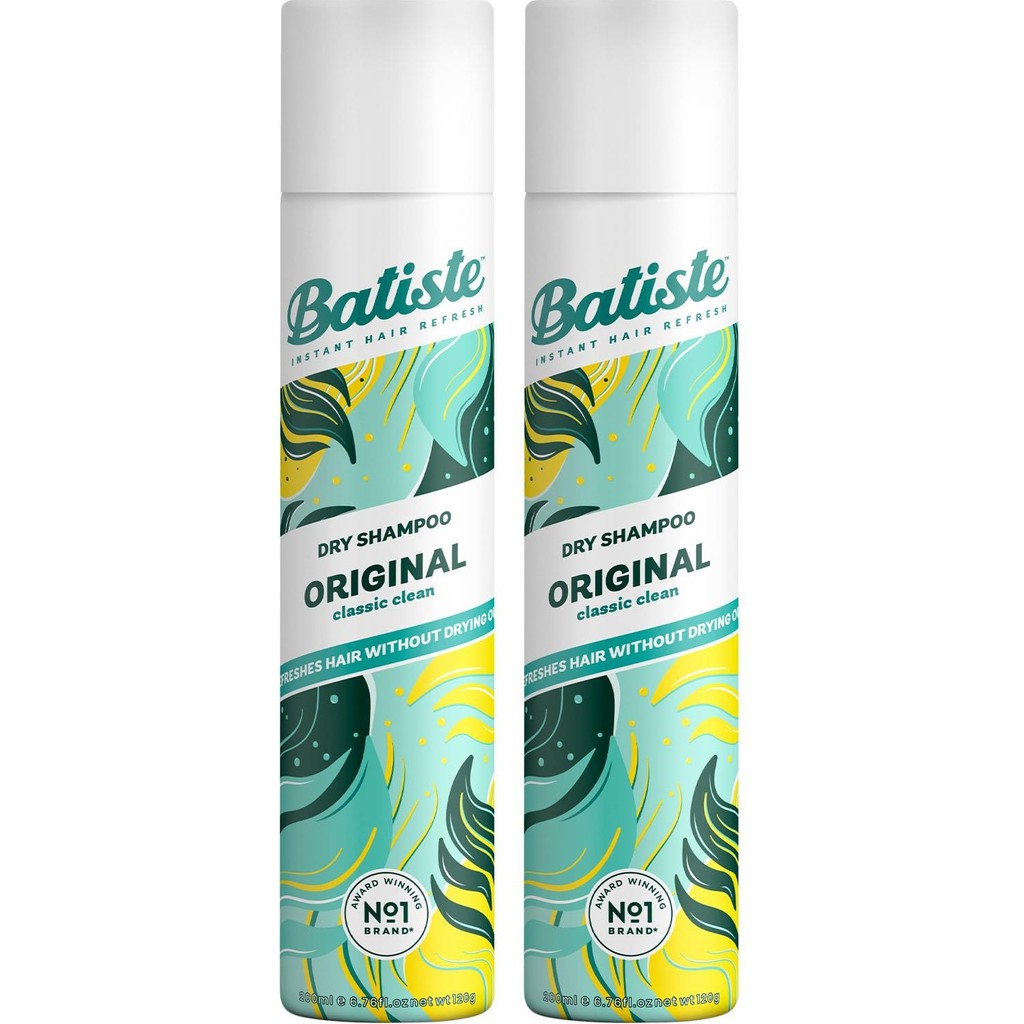 Batiste Kuru Şampuan - Arındırıcı ve Hacim Artırıcı, Kuru Saçlar İçin, 2×200 ml Diğer Fiyatı