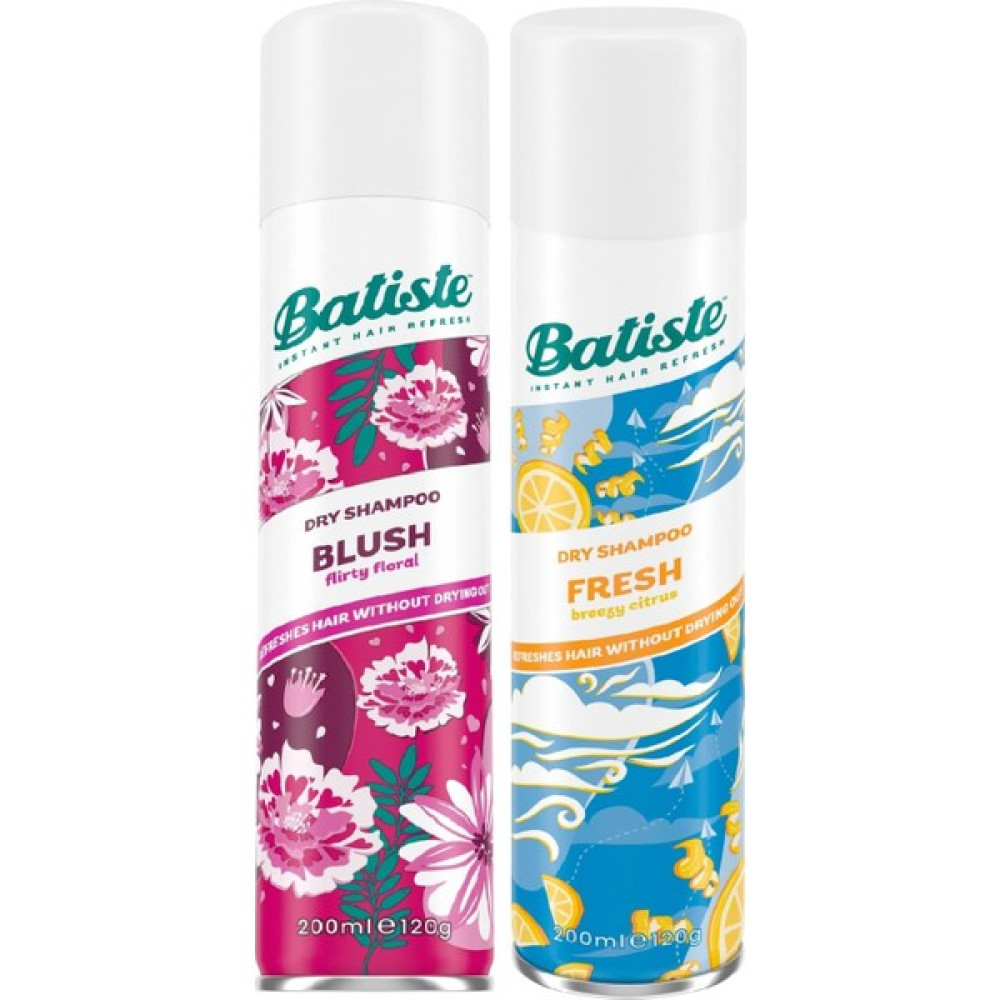 Batıste Kuru Şampuan Blush 200 Ml + Batıste Kuru Şampuan Fresh 200 Ml Şampuan ve Saç Kremi Fiyatı