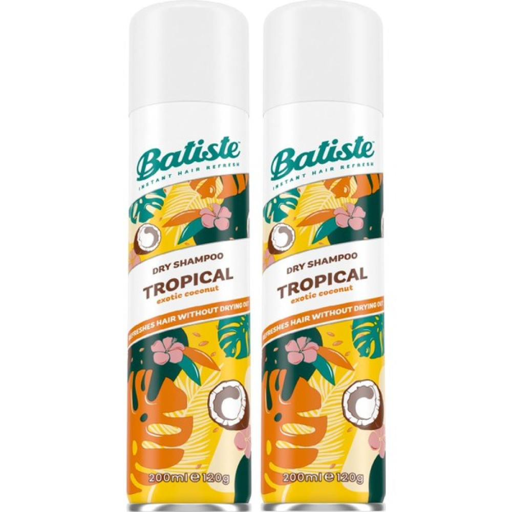 Batıste Kuru Şampuan Tropıcal 200 Ml X 2 Adet Şampuan ve Saç Kremi Fiyatı