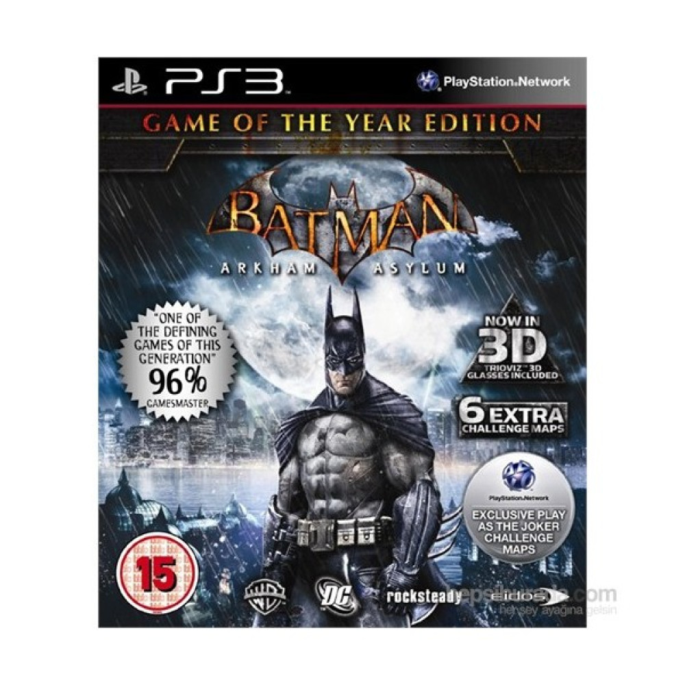 Batman Arkham Asylum Goty Essentails PS3 PlayStation 2 - 3 Oyunları Fiyatı
