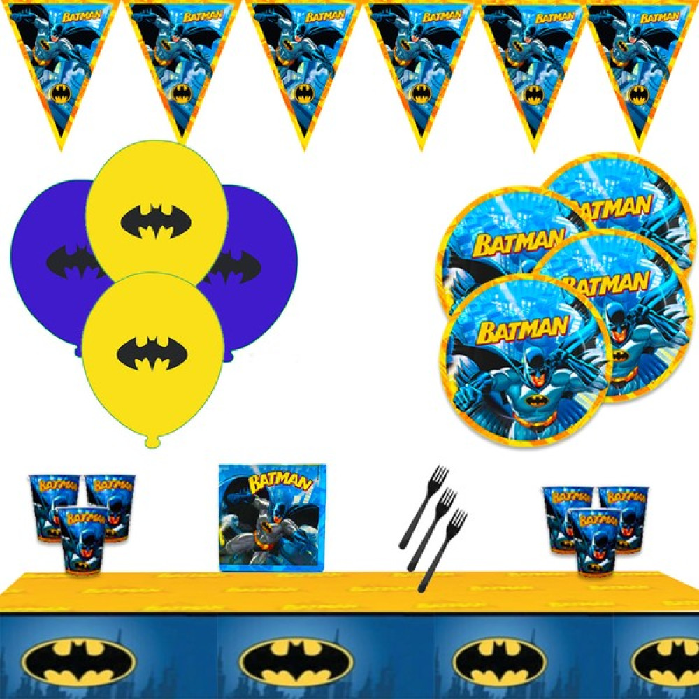 Batman Betmen 32 Kişilik Doğum Günü Parti Malzemeleri Seti Oyuncak Fiyatı