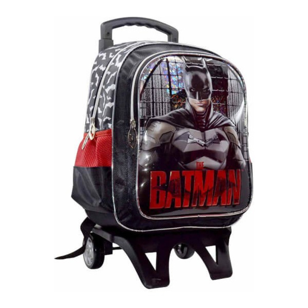 Batman Çekçekli Okul Çantası Siyah-Kırmızı 1231 Okul Malzemeleri Fiyatı