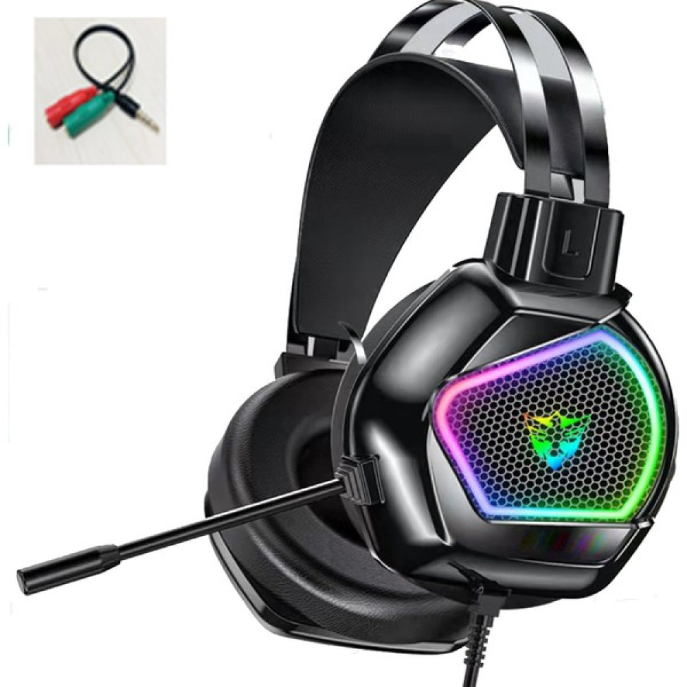 Battle Force H155 Gaming Kulaklık Rgb Stereo Hd Mikrofon Oyuncu Kulaklık Android Tel/ps4/xbox Uyumlu - Siyah Kulak Üstü Kulaklık Fiyatı
