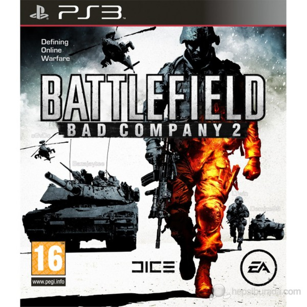 Battlefıeld Bad Company 2 PS3 PlayStation 2 - 3 Oyunları Fiyatı