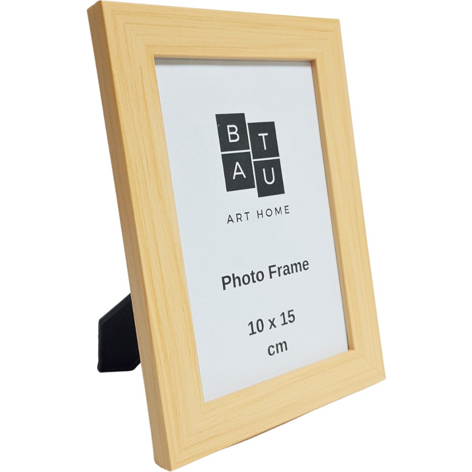 Batu Art Home Fotoğraf Çerçevesi 10 x 15 cm Naturel Renk Korumalı Kırılmaz Pleksi Camlı Masaüstü Ayaklı ve Duvara Asılabilir Diğer Fiyatı