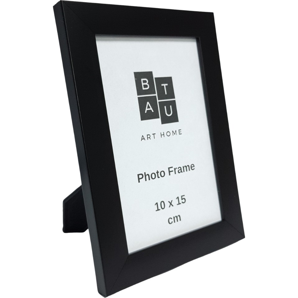 Batu Art Home Fotoğraf Çerçevesi 10 x 15 cm Siyah Renk Korumalı Kırılmaz Pleksi Camlı Masaüstü Ayaklı ve Duvara Asılabilir Diğer Fiyatı