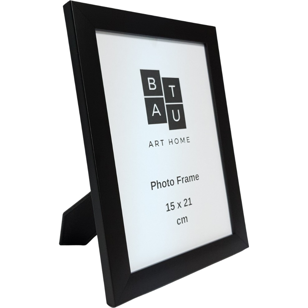 Batu Art Home Fotoğraf Çerçevesi 15 x 21 cm Siyah Renk Korumalı Kırılmaz Pleksi Camlı Masaüstü Ayaklı ve Duvara Asılabilir Diğer Fiyatı