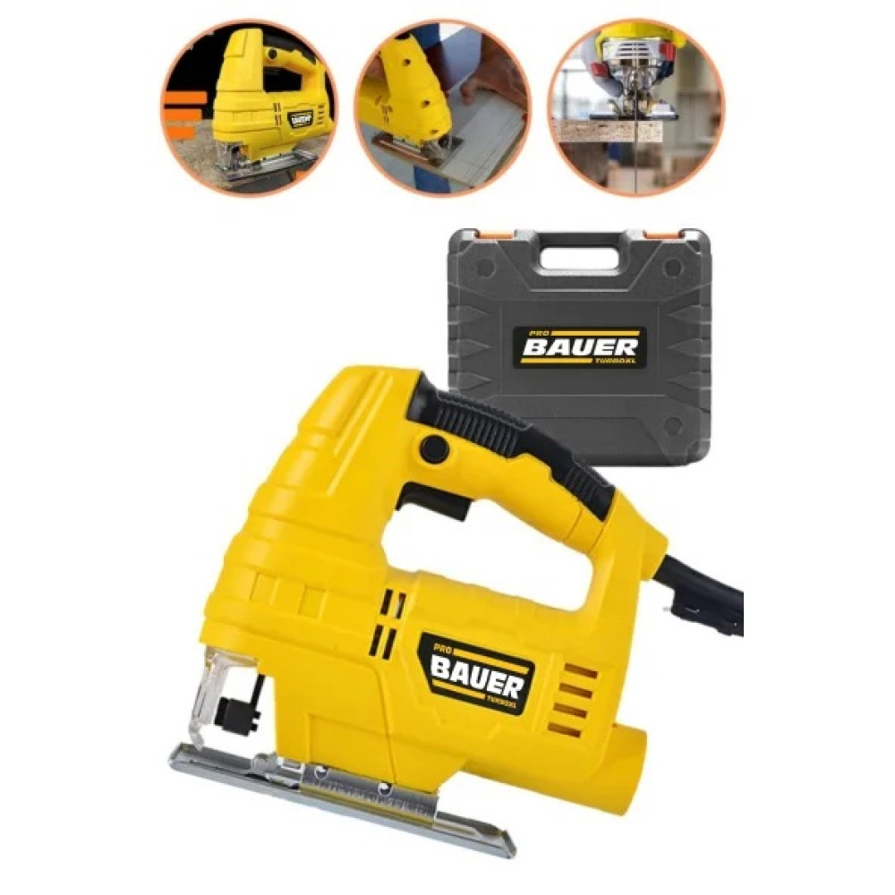 Bauer 2000 Watt Lazerli 6 Kademe Devir Ayarli Dekupaj Testere Metal Sanzuman '' 5 Adet Uc Dekupaj Testere Fiyatı