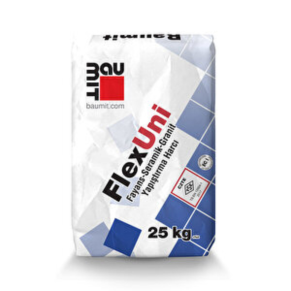 Baumit Flex Unı Baumit Granit Yap C2Te Gri 25 Kg Seramik Yapıştırma Harcı Fiyatı