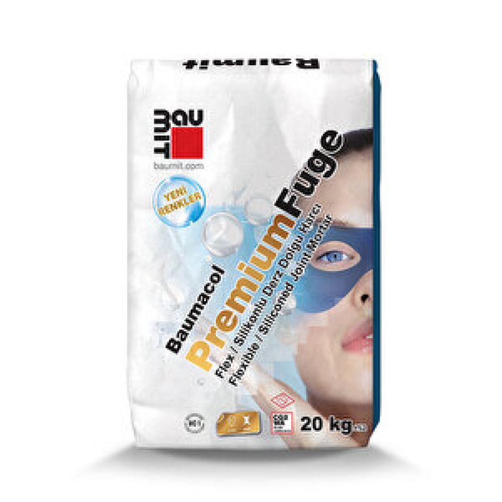 Baumit Premium Fuge Derz Dolgu Çimento Gri 20 Kg Nalburiye & Hırdavat Fiyatı