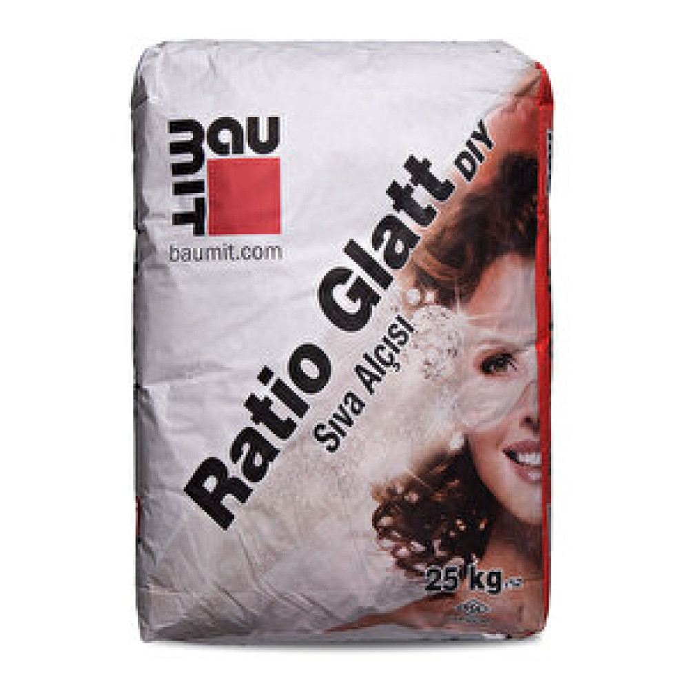 Baumit Ratio Glatt Sıva Alçısı 25 kg Oto, Bahçe, Yapı Market Fiyatı