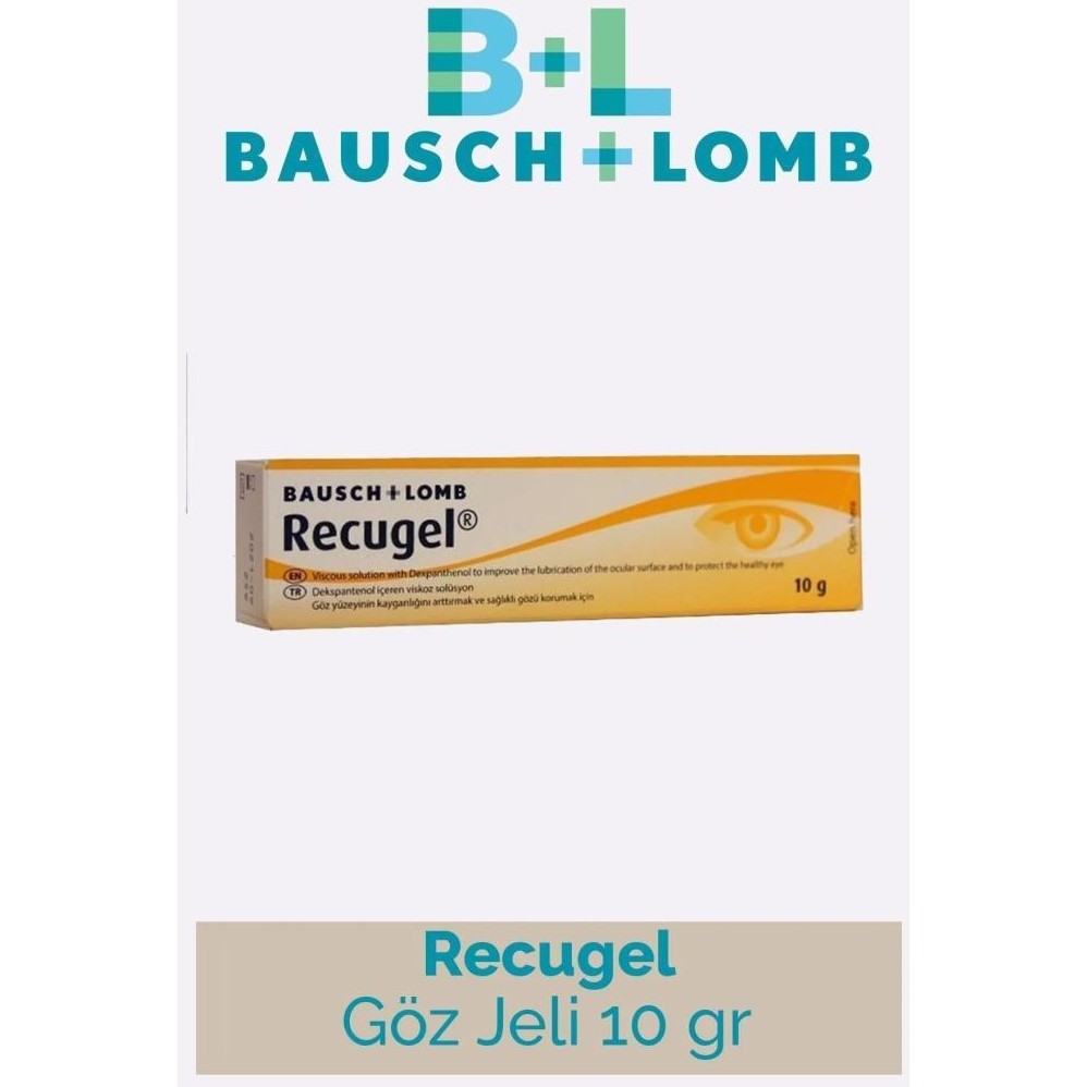 Bausch + Lomb Recugel Göz Jeli 10 gr Göz Kremi Fiyatı